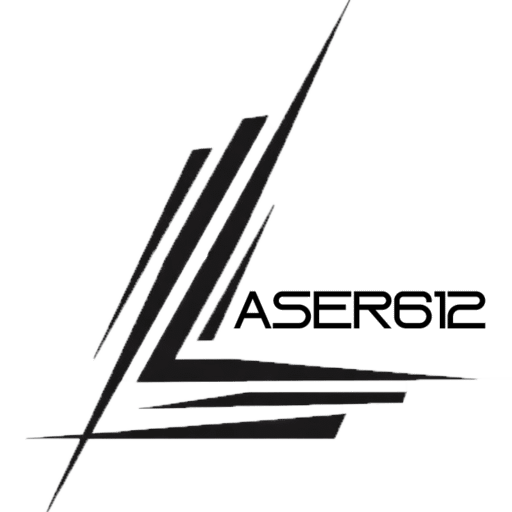 Laser612 site logo